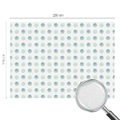 Patterned window film Delicate circles