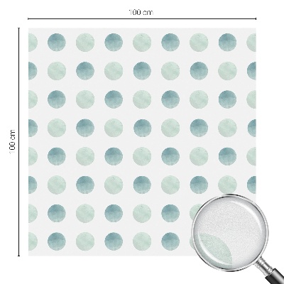 Patterned window film Delicate circles