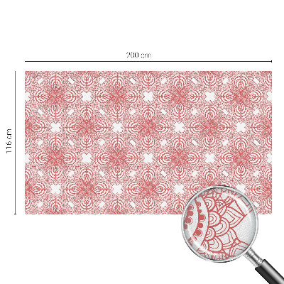 Opaque window film stained glass style Lace patterns