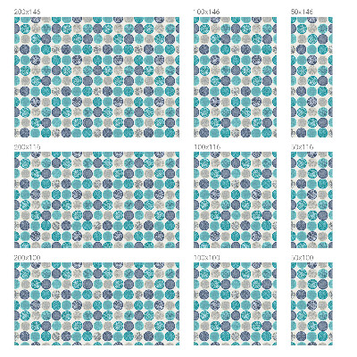 Patterned window film Geometric circles