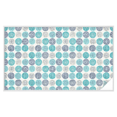 Patterned window film Geometric circles