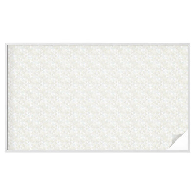 Opaque window film stained glass style Geometric patterns