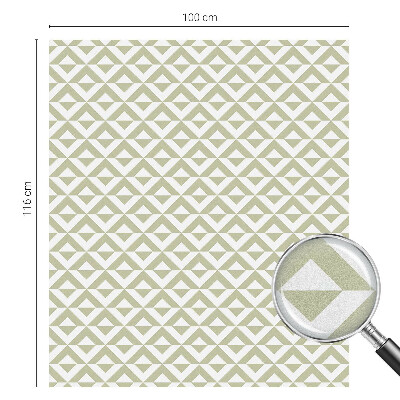 Patterned window film Geometric rhombuses