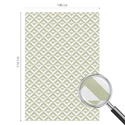 Patterned window film Geometric rhombuses