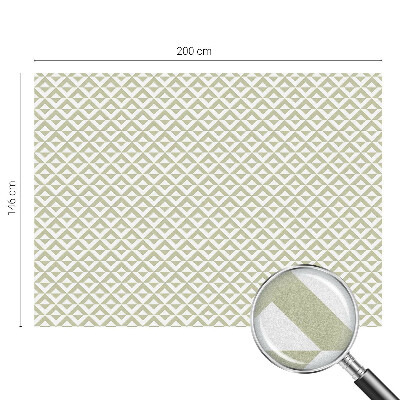 Patterned window film Geometric rhombuses