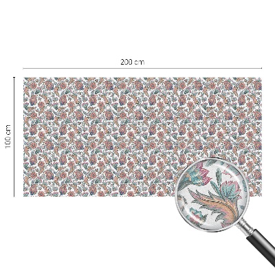 Privacy window film Floral elegance