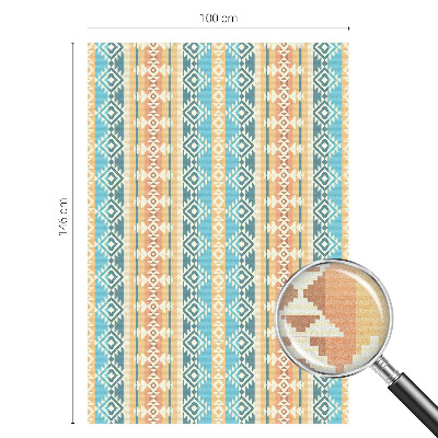 Colored window film stained glass Geometric motifs