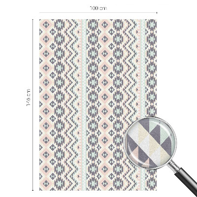 Patterned window film Pastel geometry