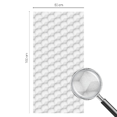 Patterned window film Three-dimensional grid
