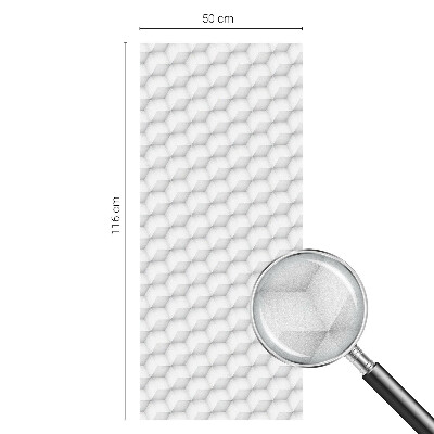 Patterned window film Three-dimensional grid