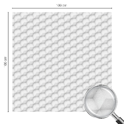 Patterned window film Three-dimensional grid