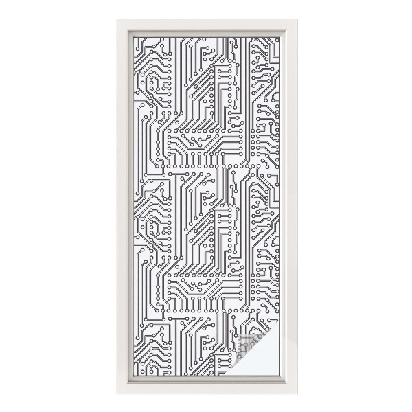 Colored window film stained glass Technical theme