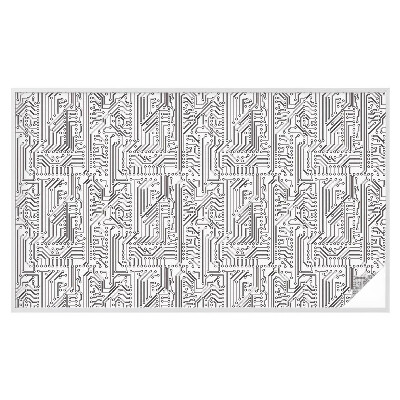 Colored window film stained glass Technical theme