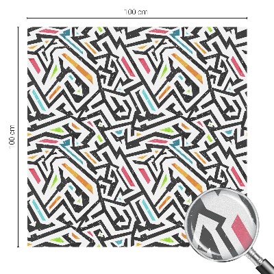 Frosted glass film stained glass effect Abstract geometry