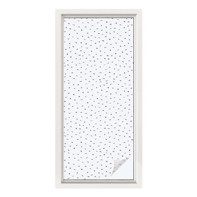 Colored window film stained glass Geometric triangles