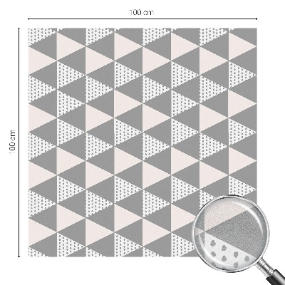 Privacy window film Modern geometry