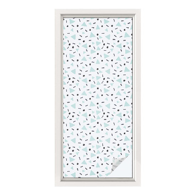 Patterned window film Geometric figures