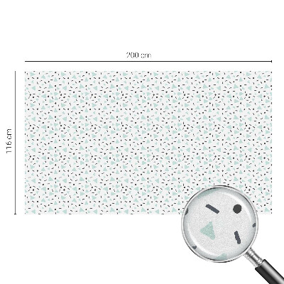 Patterned window film Geometric figures