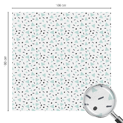 Patterned window film Geometric figures