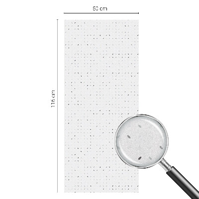 Frosted glass film stained glass effect Minimalist dots