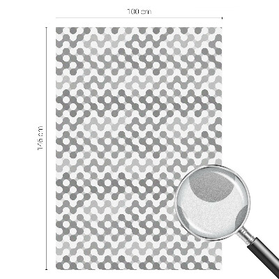 Colored window film stained glass Wave geometry