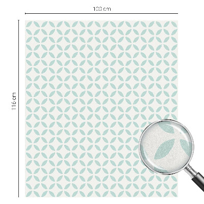 Patterned window film Abstract shapes