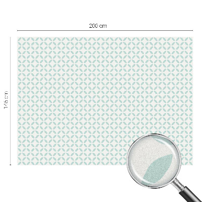 Patterned window film Abstract shapes