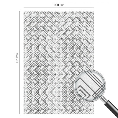 Privacy window film Rhombic harmony