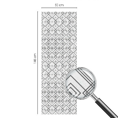 Privacy window film Rhombic harmony