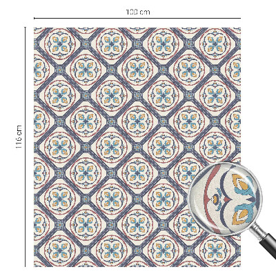 Patterned window film Tile pattern