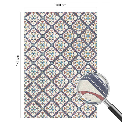Patterned window film Tile pattern