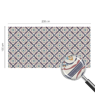 Patterned window film Tile pattern