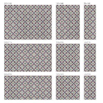 Patterned window film Tile pattern