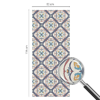 Patterned window film Tile pattern