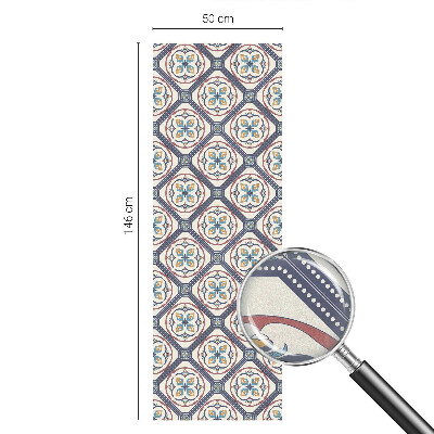 Patterned window film Tile pattern