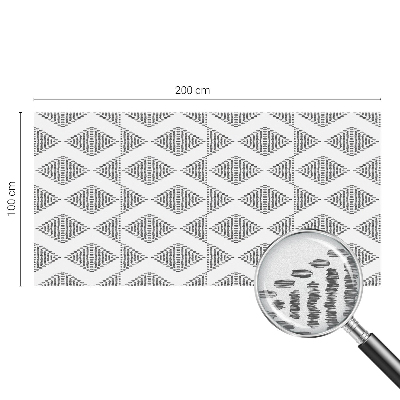 Privacy window film Geometric diamonds