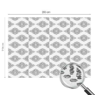 Privacy window film Geometric diamonds