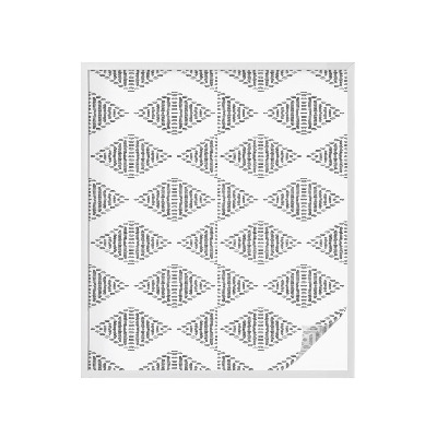 Privacy window film Geometric diamonds