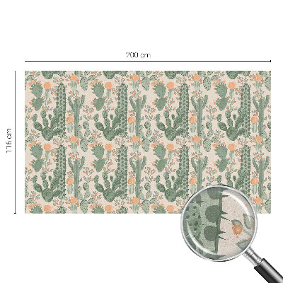 Privacy window film Green succulents