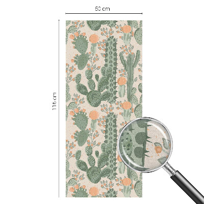 Privacy window film Green succulents