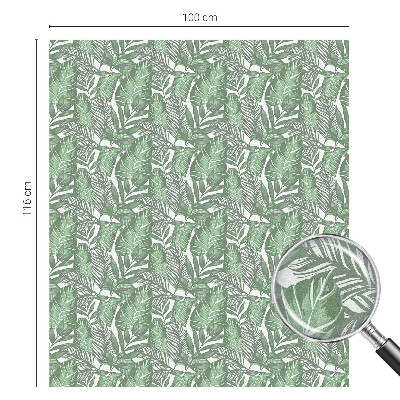 Colored window film stained glass Green harmony