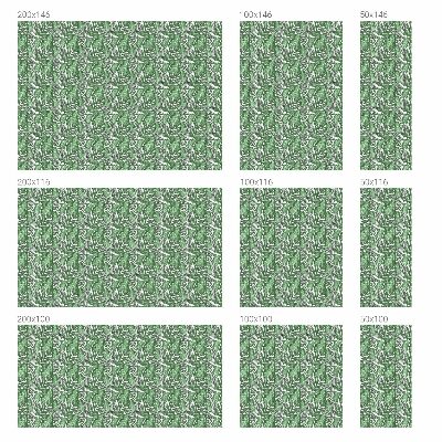 Colored window film stained glass Green harmony