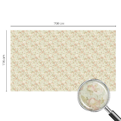 Patterned window film Floral elegance