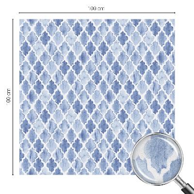 Colored window film stained glass Watercolor elegance