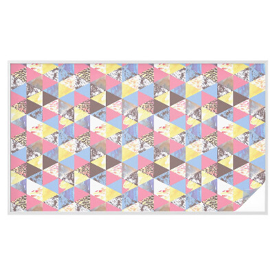 Privacy window film Colorful triangles