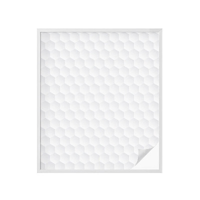 Opaque window film stained glass style White mosaic