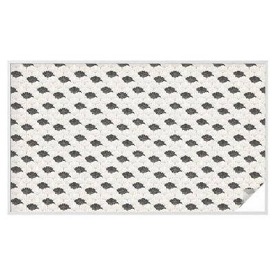 Patterned window film Contrasting fans