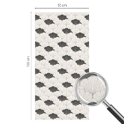 Patterned window film Contrasting fans