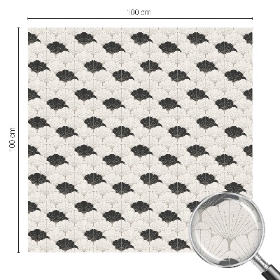 Patterned window film Contrasting fans