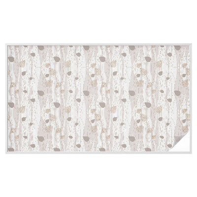 Privacy window film Elegant leaves